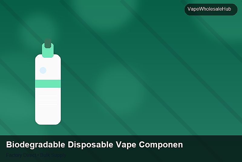Biodegradable Disposable Vape Components Bulk — Biodegradable Disposable Vape Components Bulk: Volume Pricing Tiers | 2026 Edition photo 1
